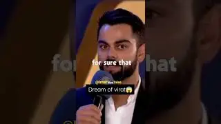 Dream of Virat Kohli 😱🤯