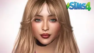 SABRINA CARPENTER (Revamped)🎶✨💗 | The Sims 4 CAS + DOWNLOAD LINKS