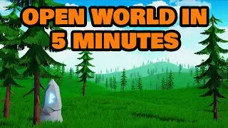 Build a beautiful 3D open world in 5 minutes (updated for Unity 6!)