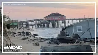 Another house collapses into ocean in Rodanthe, NC