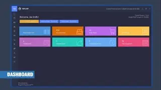 How to Create a Dark Dashboard Using C#