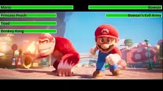 The Super Mario Bros. Movie (2023) Final Trailer with healthbars