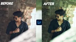 Lightroom Mobile Cinematic Green Tone Photo Retouching || Lightroom Photo Editing - YUVI PICTURES