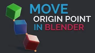 Move only Origin Point in Blender 2.81