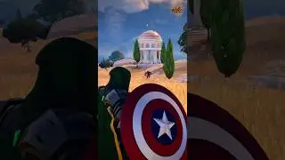 Doctor Doom vs Deadpool shield game #fortnite #viral #shorts