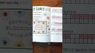 Health and Fitness Journal Flip Through! #bulletjournal