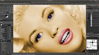 Gimp Beginners Tutorial: Colorize Or Color Splash Black and White Photos.