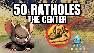 TOP 50 The Center Ratholes Von Klein Bis Groß | Ark Survival Ascended