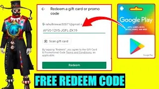 100% Free google play redeem code | redeem code for play store | free redeem code