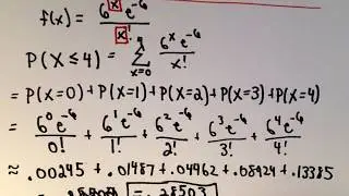 Poisson Distribution - A Real Life Example