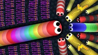 Slither.io A.I. 200,000+ Score Epic Slitherio Gameplay #261