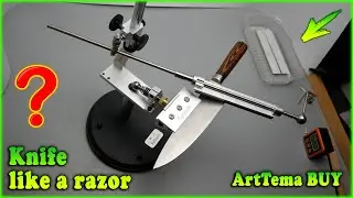 Sytools K7 - Sharpening a chef knife to perfect sharpness | Knife Sharpener on AliExpress.