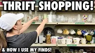 Thrift Store Shopping • Thrifting Home Decor at Goodwill! Thrift Store Finds • Thrift with Me