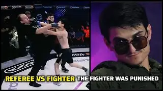 REFEREE vs FIGHTER / This Fighter hit a rat and got KARMA