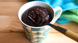 Chocolate mug cake recipe - Wheat flour chocolate mug cake recipe