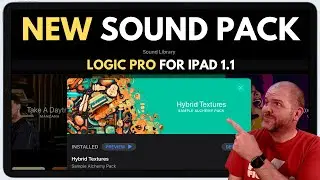 HYBRID TEXTURES | FREE Sound Pack for Logic Pro iPad