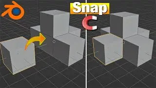 Snapping Funktion erklärt | Blender 3.2 Tutorial Deutsch