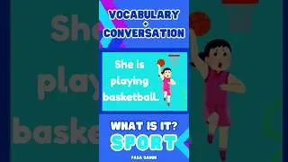 #Pasa_Sanuk_Vocabulary #Sport P1 #WhatIsIt #game Words + Sentence. #english #ielts #vocabulary