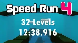 ROBLOX Speed Run 4 32 Levels in 12:38.916