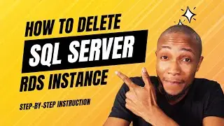 How to delete RDS Instance