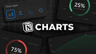 How to use the NEW Notion Charts! (it's pretty cool)