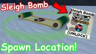 *NEW* SHINDO LIFE SLEIGH BOMB SPAWN LOCATION *Raw Footage*