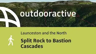 Flyover video: Split Rock to Bastion Cascades