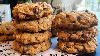 Oatmeal Raisin Cookie - Soft and easy recipe