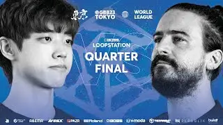 DICE 🇰🇷 vs ROBIN 🇫🇷 | GBB 2023: WORLD LEAGUE | BOSS LOOPSTATION CHAMPIONSHIP | Quarterfinal