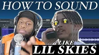 How to Sound like Lil Skies Vocal Effect Tutorial! FL Studio
