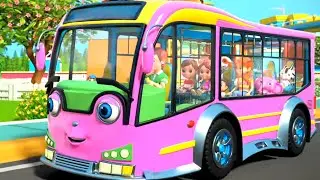 Wheels On The Bus, School Bus + More Children Rhymes