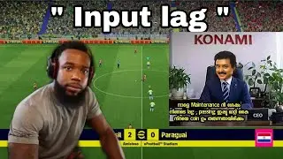 Input lag @KONAMI573ch  WTF | Efootball Malayalam | HAZARDINHO