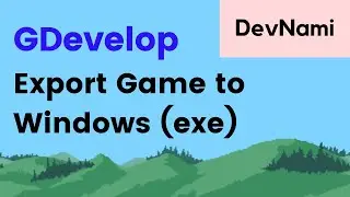 GDevelop - How to Export Game to Windows Executable in GDevelop