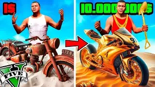 Encontré SUPER MOTOS MILLONARIAS ENTERRADAS en GTA 5