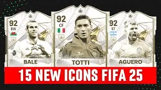 15 NEW ICONS wishlist | EA Sports FC 25 | FIFA 25