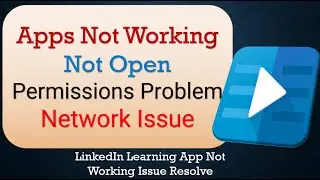 How To Fix LinkedIn Learning App not working | Not Open | Space Issue | Keeps Crashing Problem