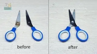 Broken scissors and how to repair it