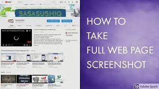 How to Take a Screen Capture of a Full Webpage