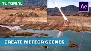 How To Create Meteors in After Effects | VFX Tutorial