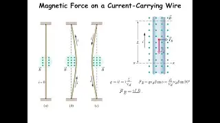 7 Magnetic force due to moving charge and current carrying wire