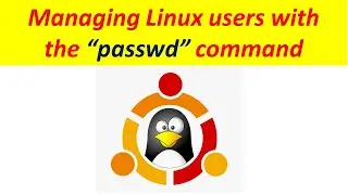 Managing Linux users with the passwd command #linux #passwd #techiezero