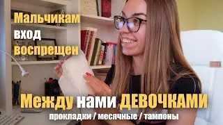 МЕЖДУ НАМИ ДЕВОЧКАМИ: ПРОКЛАДКИ/ТАМПОНЫ/РЕГУЛЫ