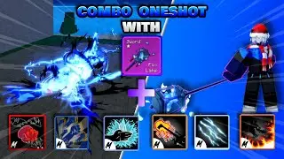 FOX LAMP Combo One Shot With All Melee | Blox Fruits update 20