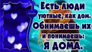 Мысли обо всем - Есть люди уютные...