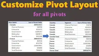 Change default pivot table layout (tabular and repeat all items)