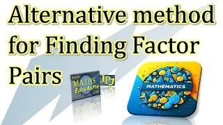 Alternative method for finding factor pairs