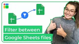 Filter between Google Sheets: filter by Condition, filter by Query, and filter by Color