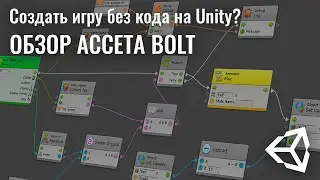 Create a game without code in Unity? Review of free asset Bolt