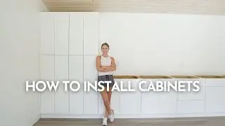 How to Install Cabinets