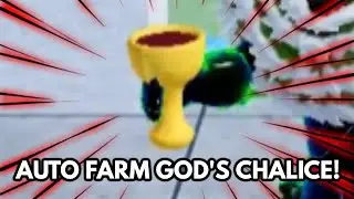 How to AFK/Auto Farm God's Chalice! | Blox Fruits